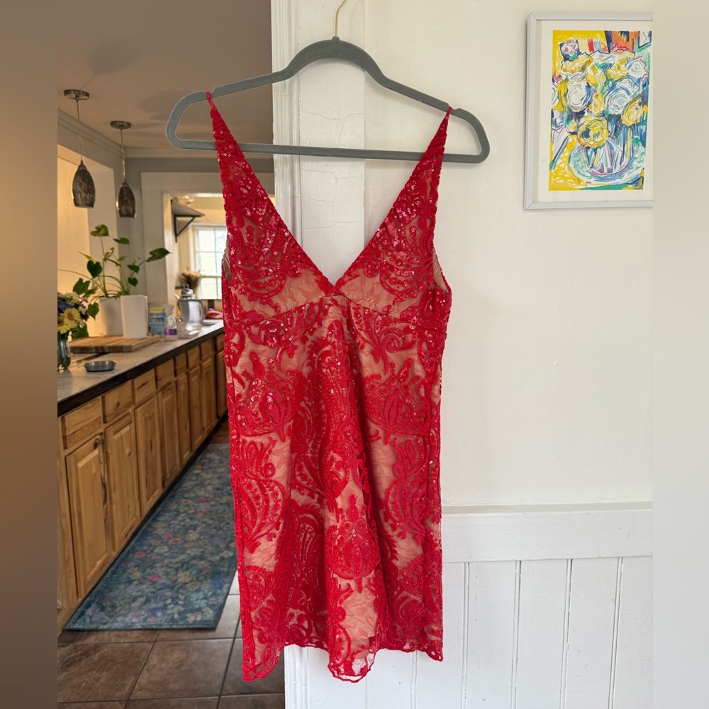 Free People Night Shimmers Dress